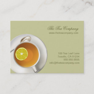 Carte De Fidélité Green Tea Shoppe Business and Punch Cards