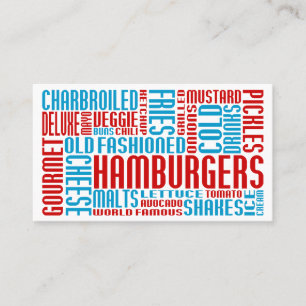 Carte De Fidélité hamburgers américains (chitChat)