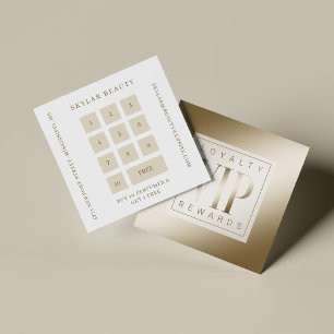 Carte De Fidélité Honnêtement luxueux et élégant Loyauté VIP