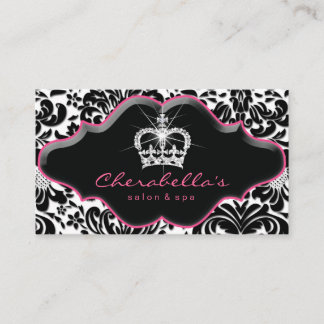 Carte de fidélité Jewelry Princess Crown Floral Da