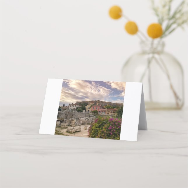 Carte De Fidélité L'Athènes Colorée (Devant)