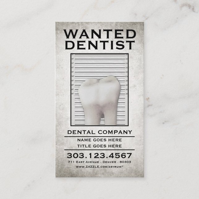 Carte De Fidélité le dentiste a voulu l'affiche (Devant)