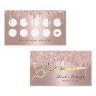 Liste de cheveux Rose Gold Parties scintillant Dri