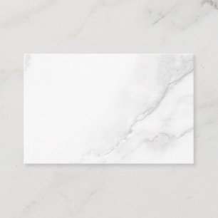 Carte De Fidélité Marbre Blanc