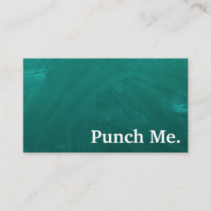 Carte de fidélité minimaliste noire moderne