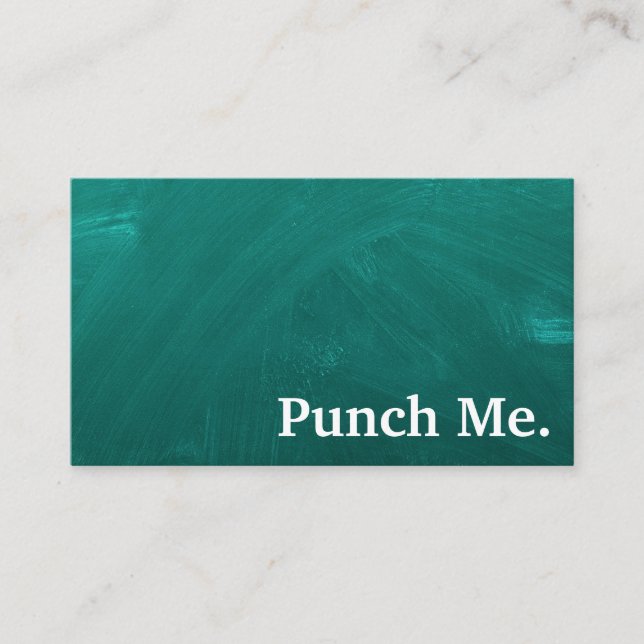 Carte de fidélité minimaliste noire moderne (Devant)