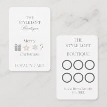 Neutre Joyeux Noël Minimaliste Boutique Magasin