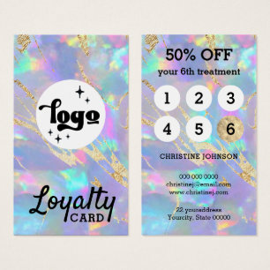 carte de fidélité opal stone