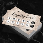 Carte De Fidélité Parties scintillant d'ivoire moderne Beauté Salon<br><div class="desc">Parties scintillant d'ivoire moderne Coeurs mignons Beauté Salon Spa Loyalty Punch Cartes.</div>