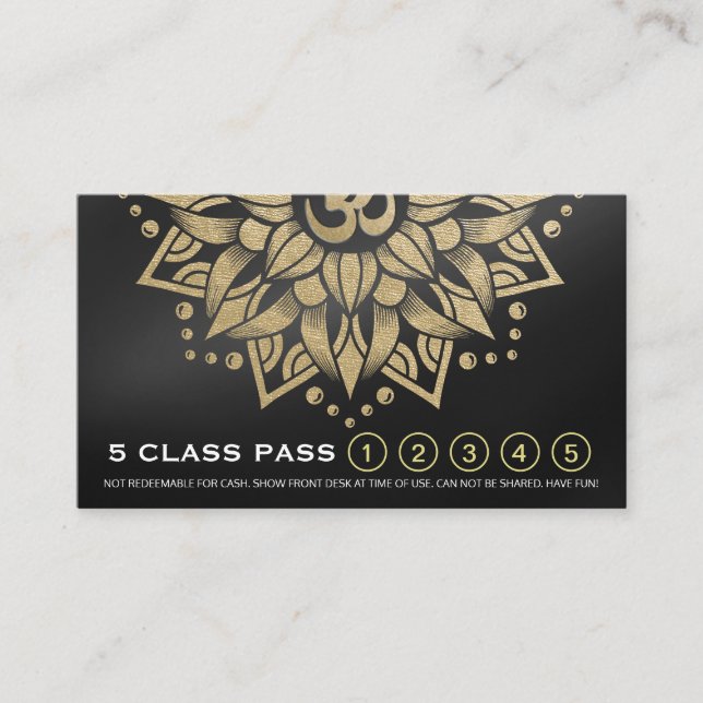 Carte de fidélité Pass Classe d'instructeur de méd (Devant)