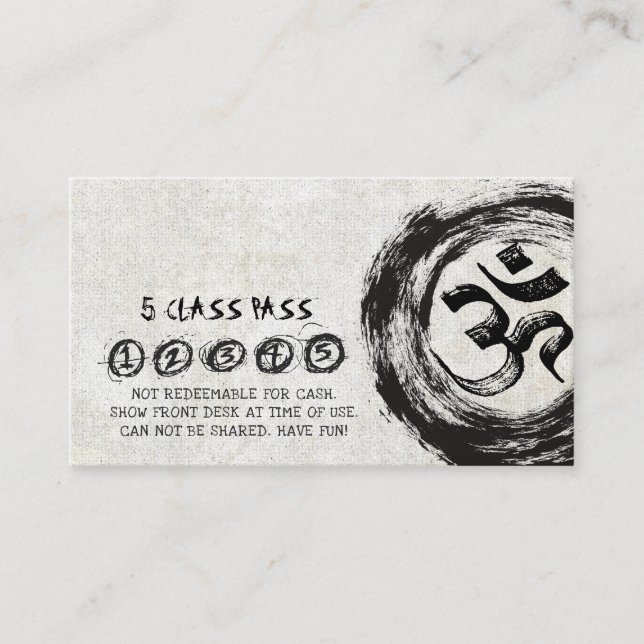 Carte de fidélité Pass Classe d'instructeur de méd (Devant)