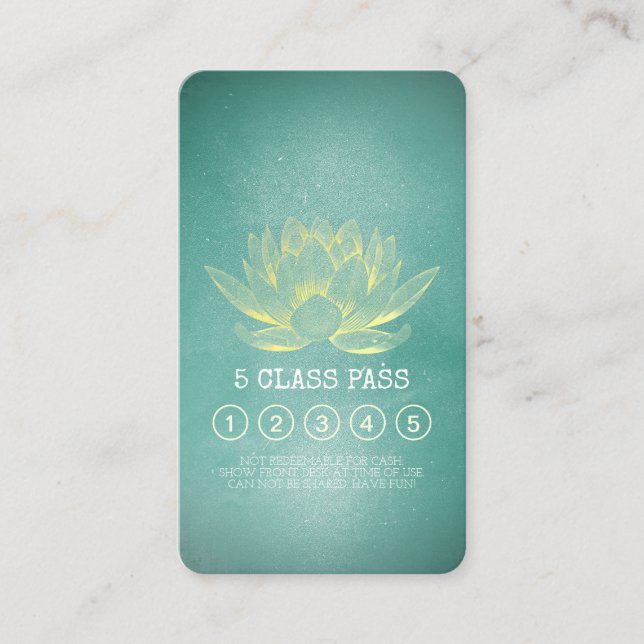 Carte de fidélité Pass Classe d'instructeur de méd (Devant)