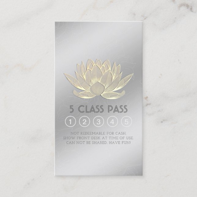 Carte de fidélité Pass Classe d'instructeur de méd (Devant)