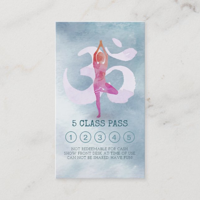 Carte de fidélité Pass Classe d'instructeur de méd (Devant)