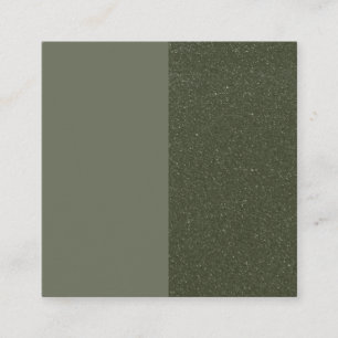 Carte de fidélité personnalisée Moss Green Spat Fl