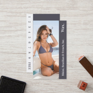 Carte de fidélité photo Bikini Brésil France