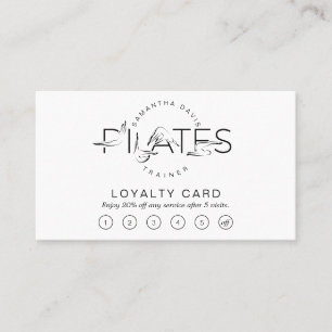 Carte De Fidélité Pilates Pots dans Pilates Word