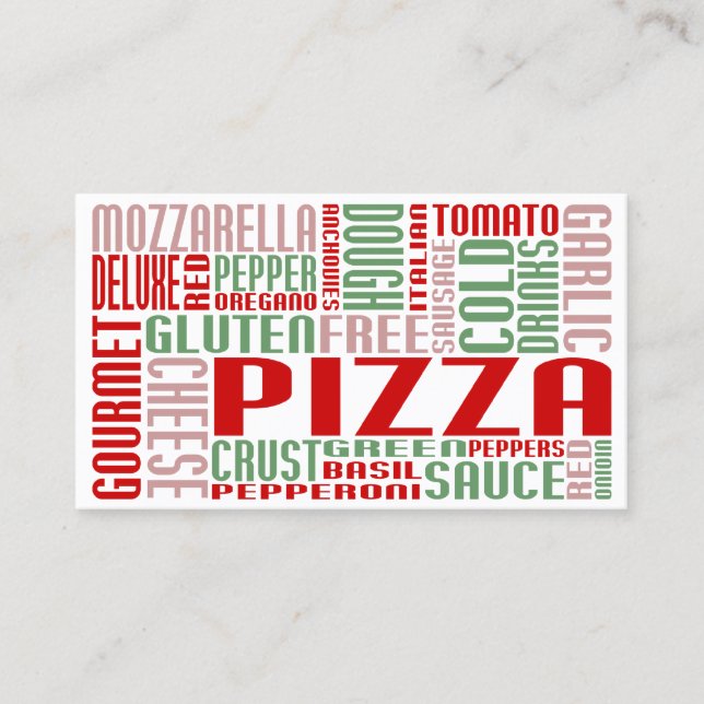 Carte De Fidélité pizza (conversation chit) (Devant)