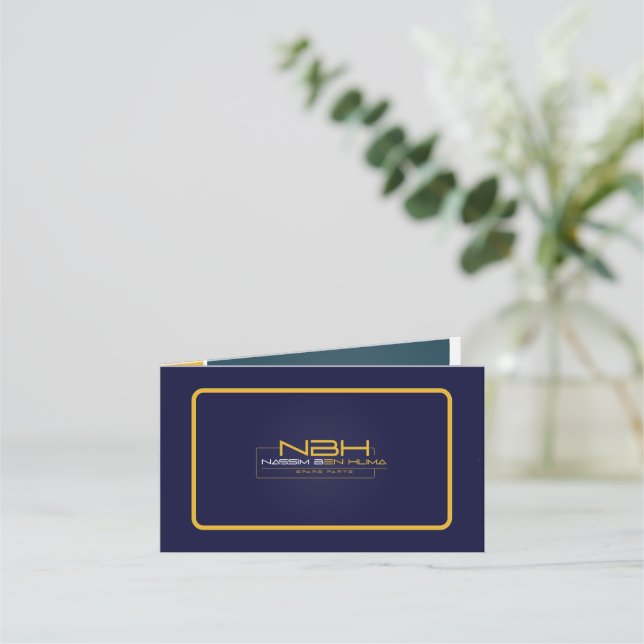 Carte de fidélité pliée (Devant)