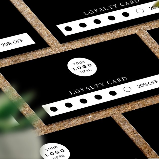 Carte De Fidélité Pointe professionnelle de l'entreprise (Créateur téléchargé)