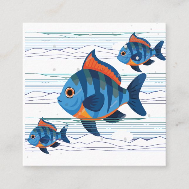 Carte De Fidélité Poisson (Devant)