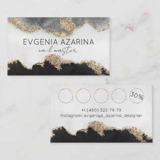 Carte de fidélité pour les techniciens de clous et