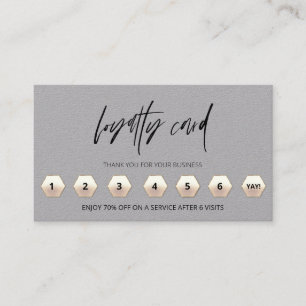 Carte De Fidélité *~* Prix QR LOGO Merci moderne