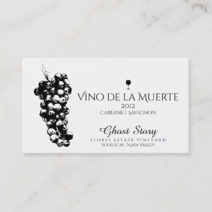 Carte De Fidélité punch vino de la muerte