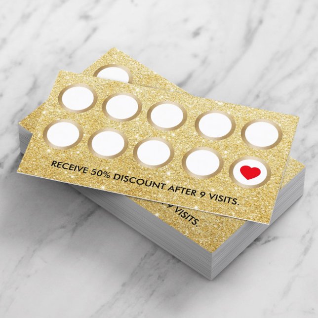 Carte de fidélité | Salon de beauté de la Parties  (Créateur téléchargé)