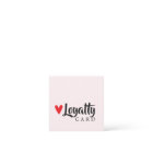 Salon de beauté Elegant Cool Red Heart