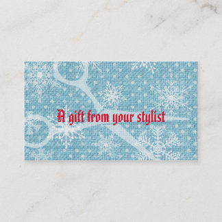 Carte De Fidélité Salon de coiffure styliste coupon de vacances cade