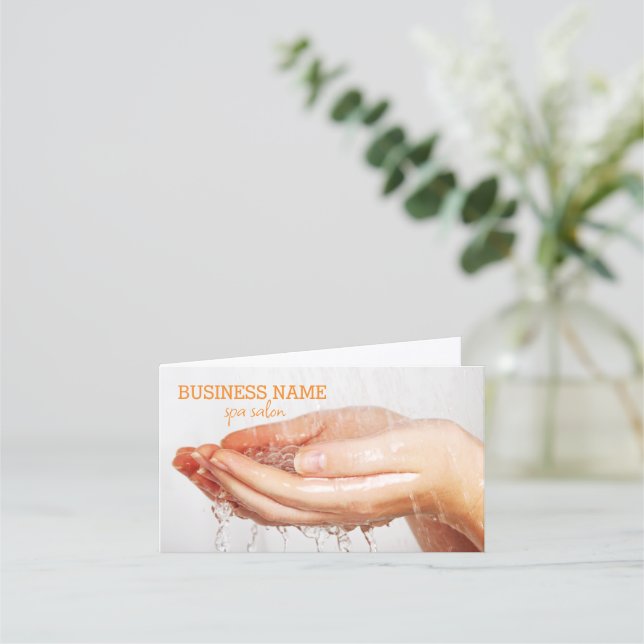 Carte De Fidélité Salon spa, spa (Devant)