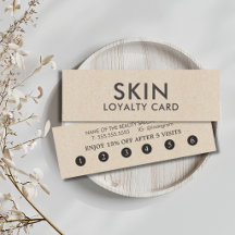 Soins de peau minimalistes Faux Kraft Brun Gras