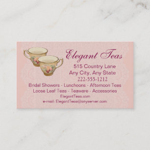 Carte De Fidélité Tea Shoppe Tea House Card en option Loyalty Punch