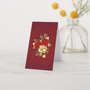 Carte De Fidélité Trois Roses de bijoux