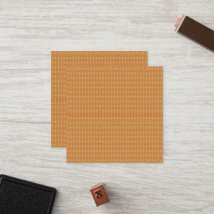 Carte De Fidélité un arrière - plan orange et jaune avec des petits