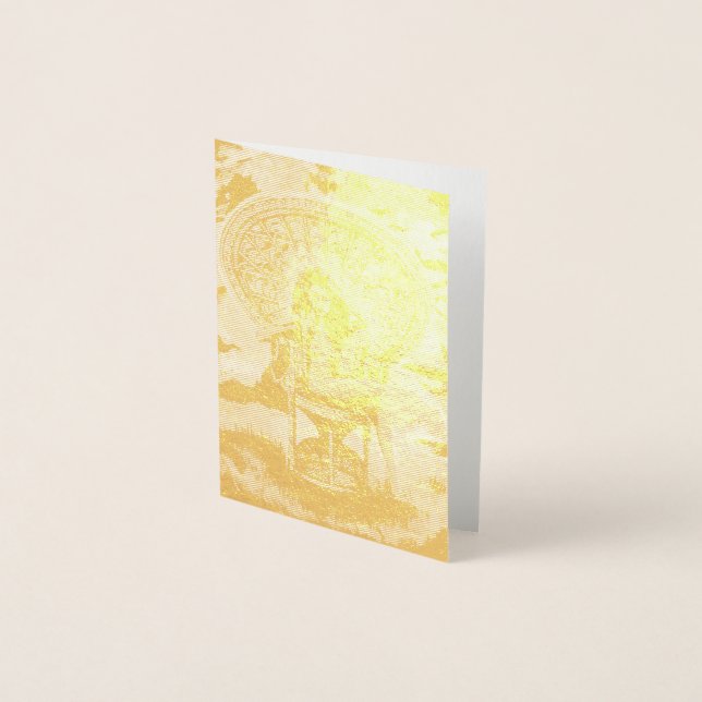 CARTE DE FILE, BELLE IMAGE DE BOHO (Devant)