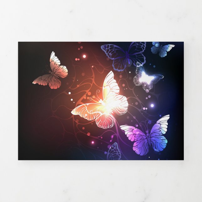 Carte de fin d'année à trois volets (Page de couverture)