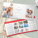 Carte De Fin D'année Trois Volets 11 Bulletin de Noël de la famille des photos<br><div class="desc">11 Photo Family Christmas Newsletter. Une petite tête pour quand vous ajoutez votre texte. Je vous suggère de copier et coller l'exemple de texte dans un document ailleurs, puis de taper votre propre contenu pour être à peu près la même longueur. Copiez et collez ensuite votre propre contenu pour écraser...</div>