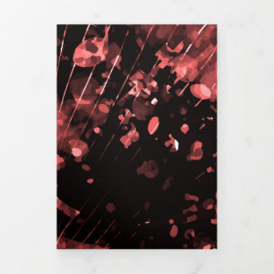 Carte De Fin D'année Trois Volets Ambiance musicale 4