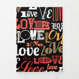 Carte De Fin D'année Trois Volets Amour 2