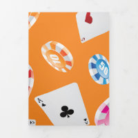 Casino, accessoires de jeux motif 3