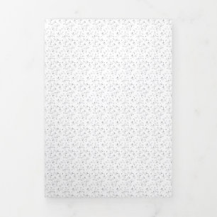 Carte De Fin D'année Trois Volets esquisse Design Quarante-neuf