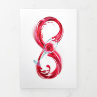 Infinity with Red Wine