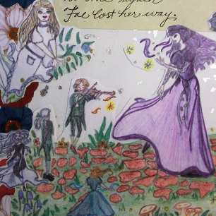 Carte De Fin D'année Trois Volets Le Wanderer Merveilleux