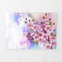 Sakura rose sur la peinture Arrière - plan