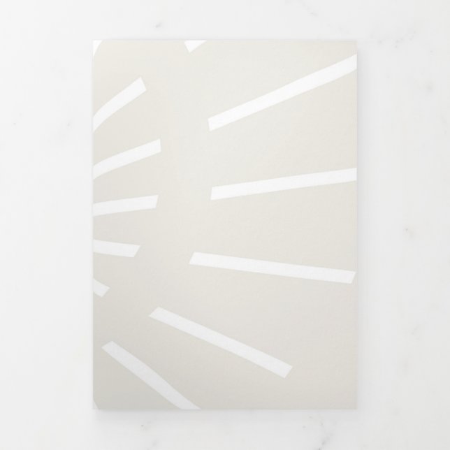 Carte De Fin D'année Trois Volets Soleil 7 (Page de couverture)