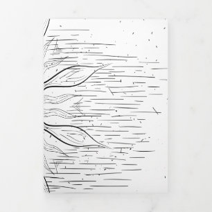 Carte De Fin D'année Trois Volets Sun Mandala 1