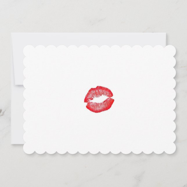 Carte de fin de année - JOURNÉE DE VALENTINE (Devant)