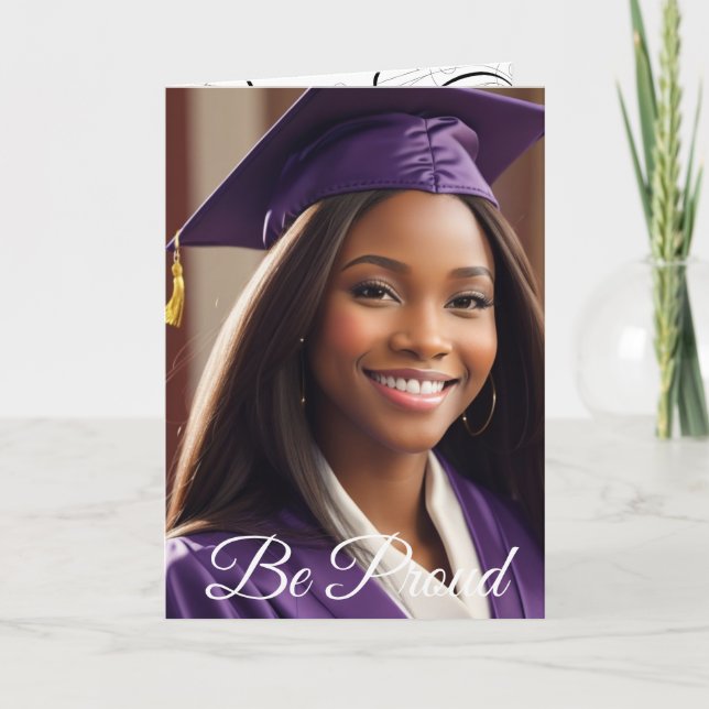 Carte de fin d'études (5) Carte de vacances (Devant)